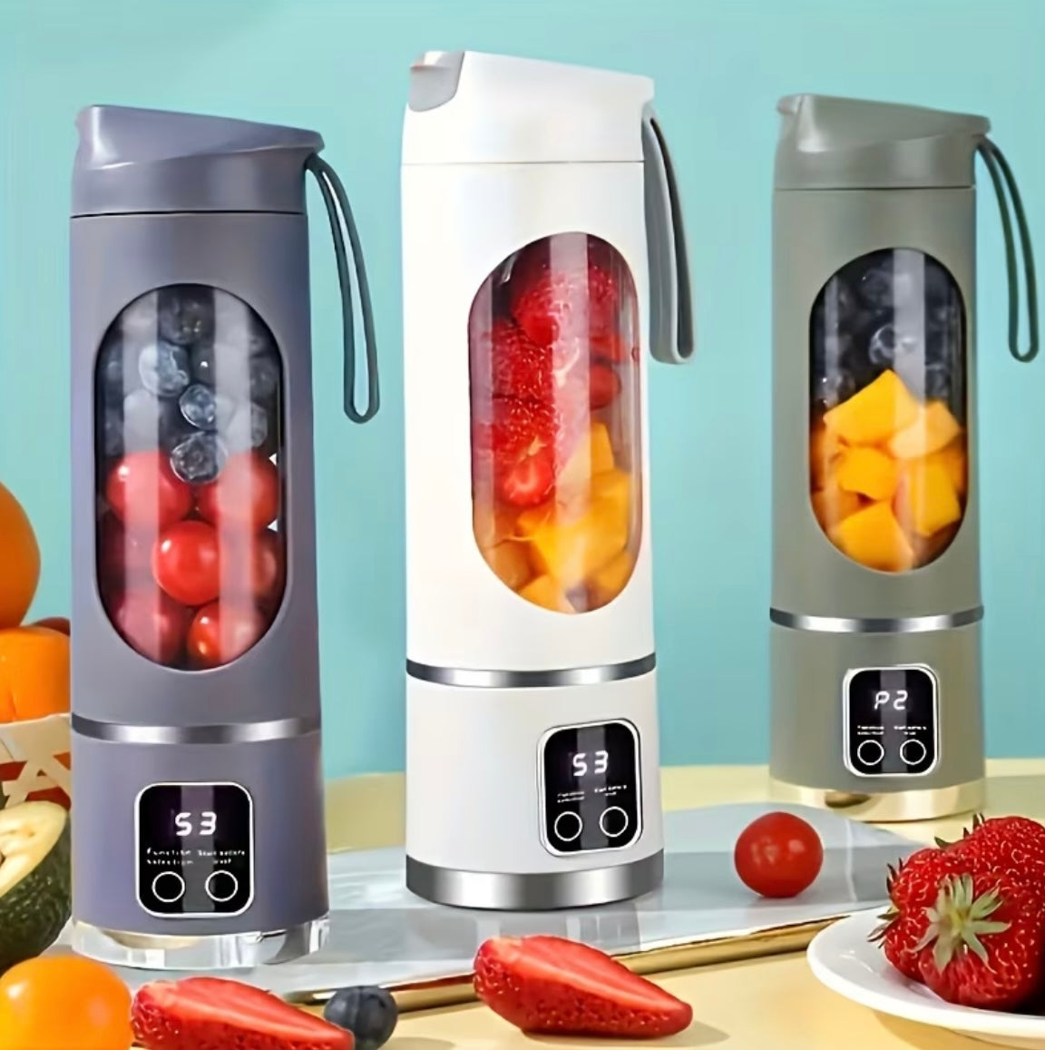 Portable USB-Rechargeable Blender & Juicer