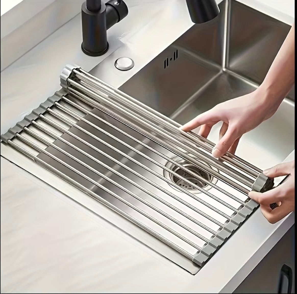 Premium Roll-Up Dish Drying Rack