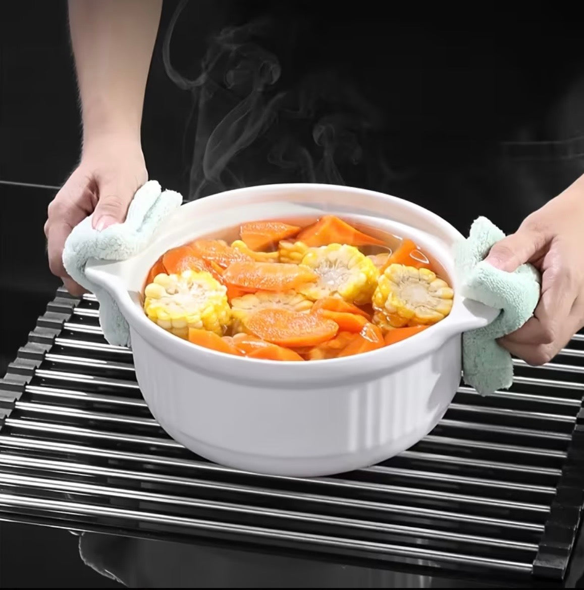 Premium Roll-Up Dish Drying Rack