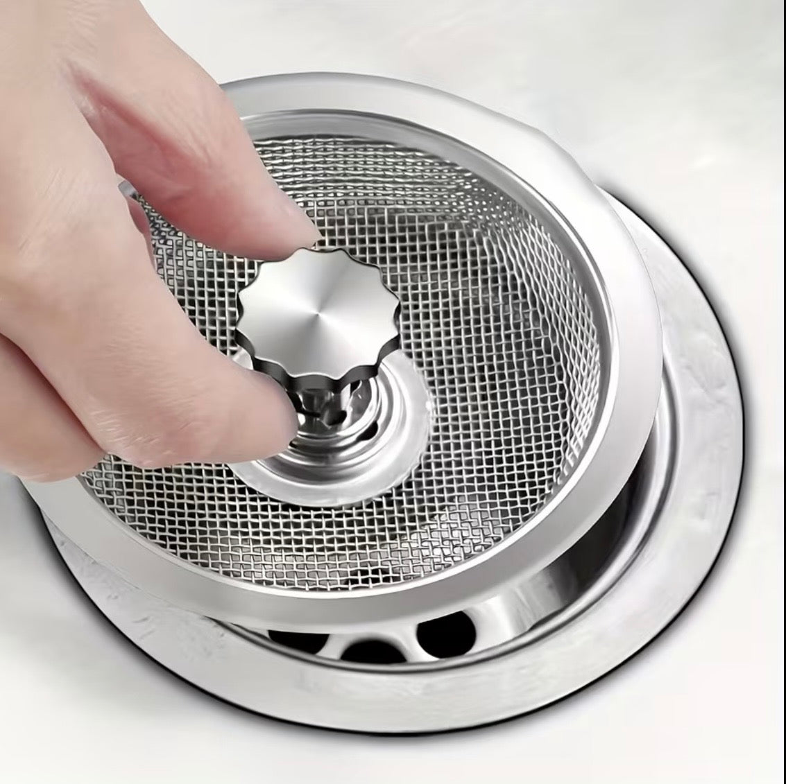 Non-Clogging Mesh Sink Filters
