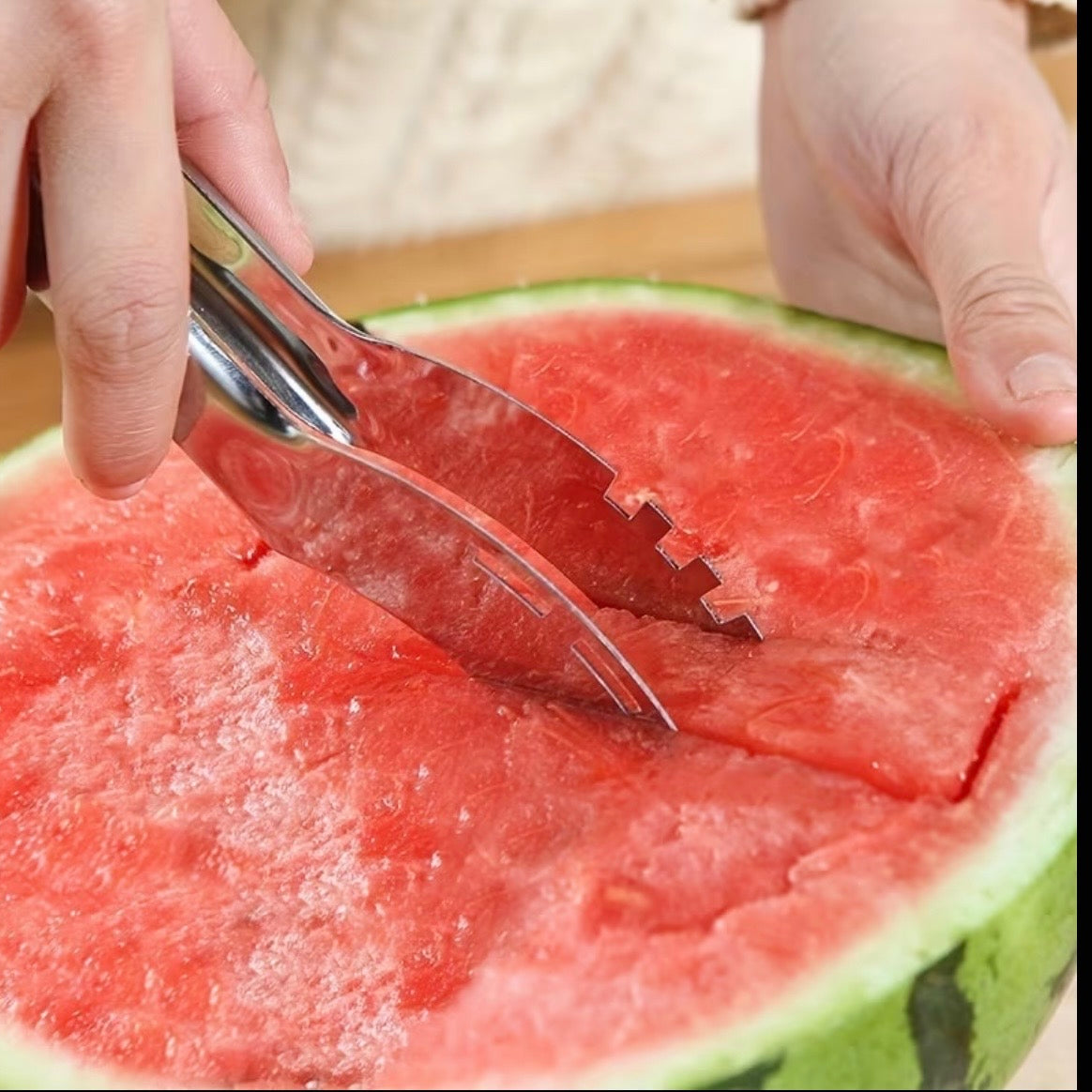 Stainless Steel Windmill Watermelon Slicer