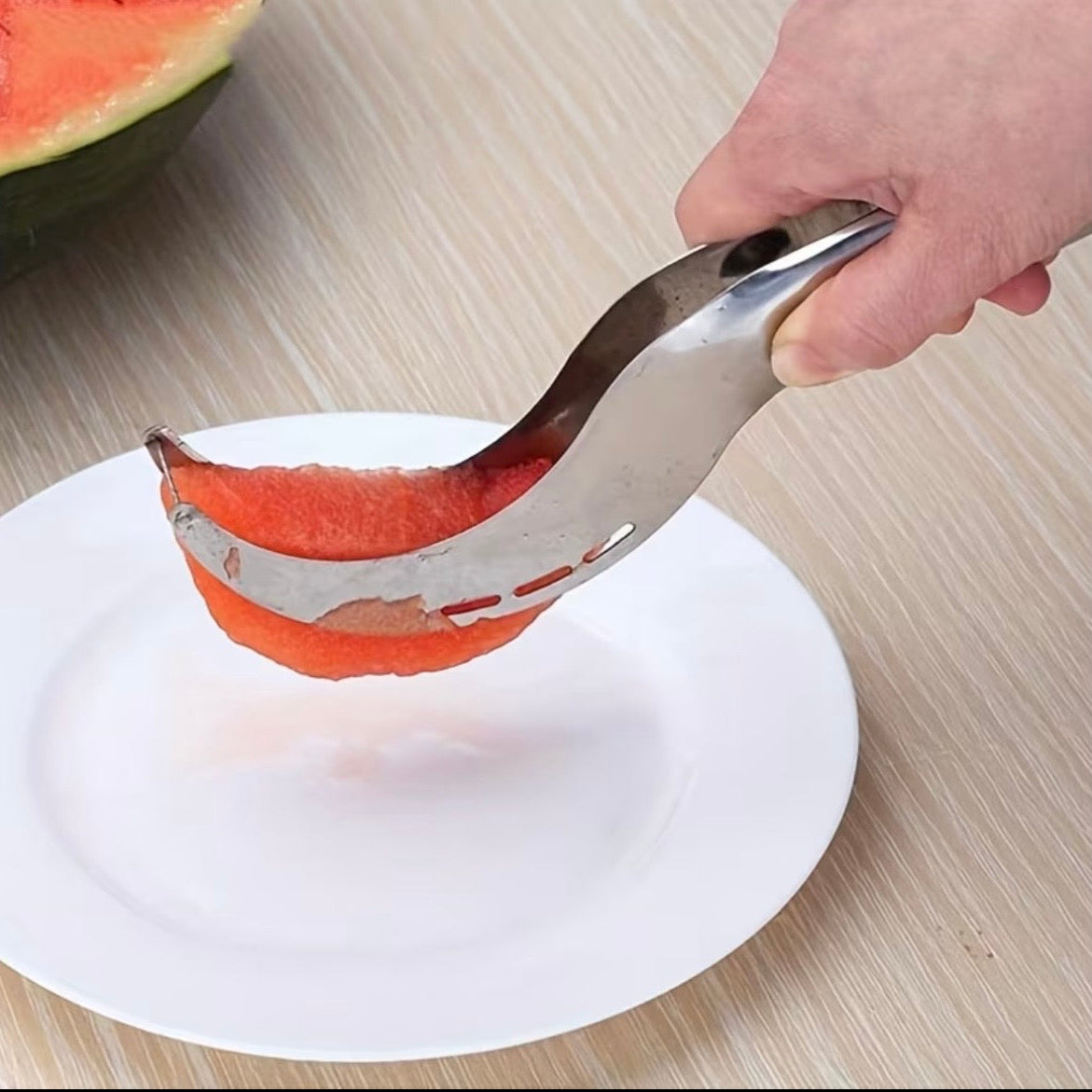 Stainless Steel Windmill Watermelon Slicer