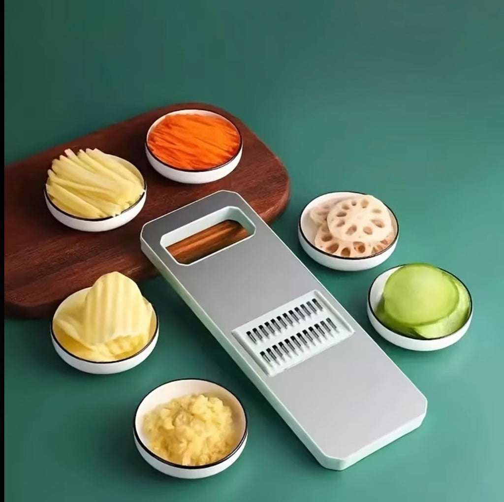 7-Piece Multifunctional Vegetable Slicer & Grater Set