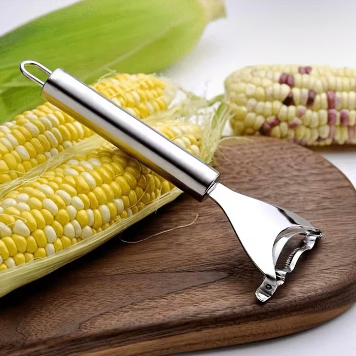 Stainless Steel Corn Peeler