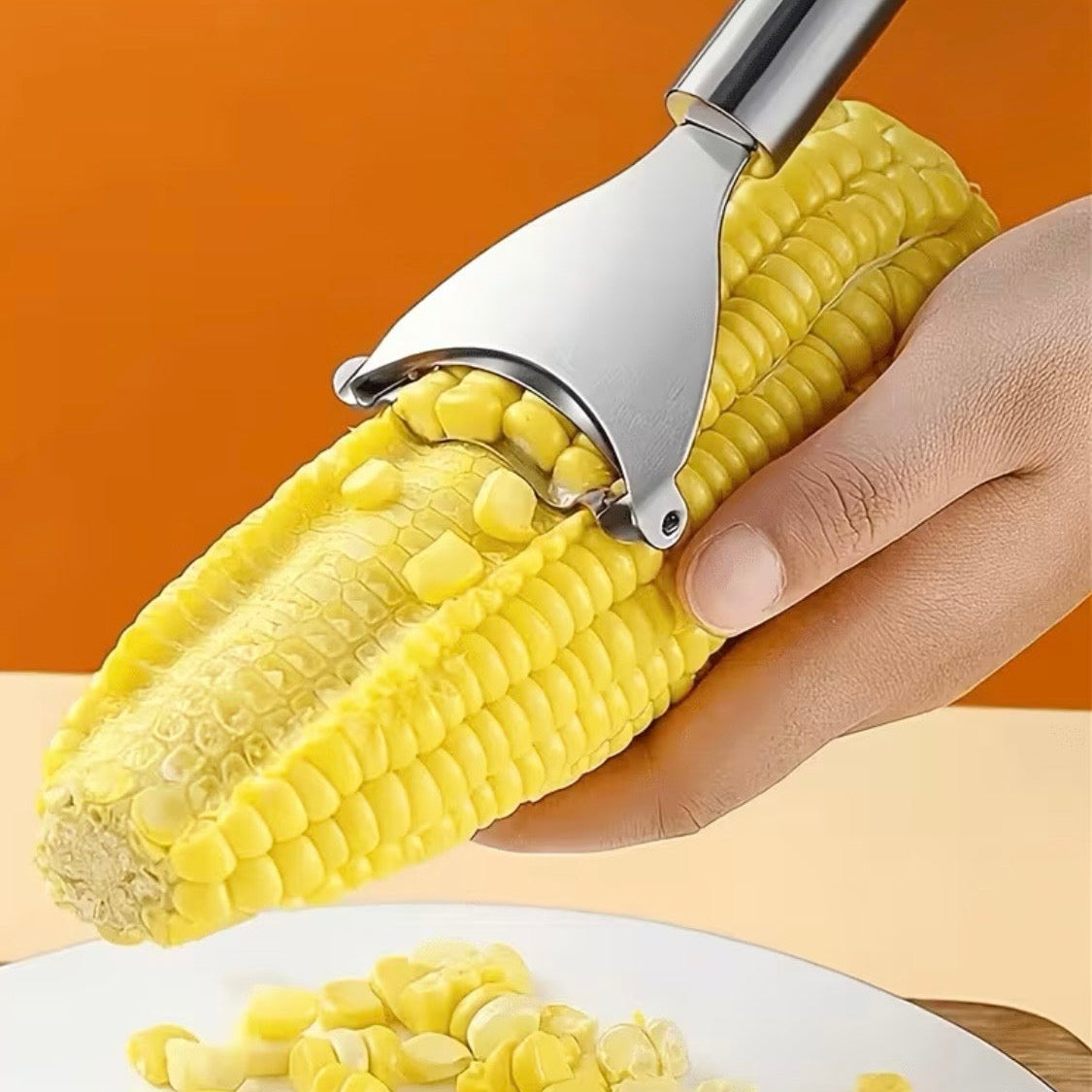 Stainless Steel Corn Peeler